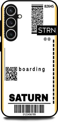 WallCraft Back Cover for SAMSUNG Galaxy S24 5G SATURN, BORADING PASS, STICKER, FLIGHT TICKET