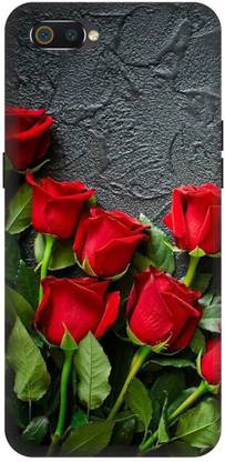 PHONE WALEY.COM Back Cover for Realme C2 , RMX1941 ,Flower, Red Roses,Abstract,Texture,Colourful Love Couples,Printed