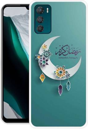 FRONK Back Cover for Motorola g42, XT2233, WHITE, MOON, CHAAND, ALLAH, MUSLIM, GOD