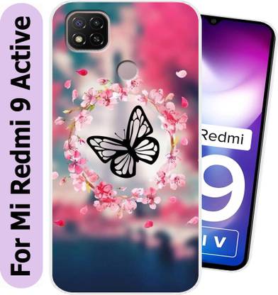 SmartGoldista Back Cover for Mi Redmi 9 Active