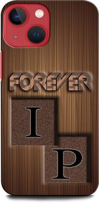 INTELLIZE Back Cover for APPLE iPhone 13 Mini IP, I LOVE P, P LOVE I, I LETTER, P LETTER, IP NAME
