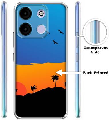Casotec Back Cover for Itel A60s 4G