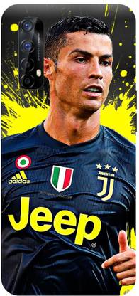 ADZIRE Back Cover for realme Narzo 20 Pro, RMX2161, CRISTIANO, RONALDO, FOOTBALL, PLAYER, JUVENTUS