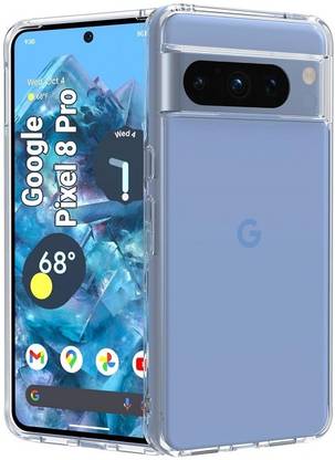 ChutPutMart Back Cover for Inbuilt Dust Plugs & Anti-Slip Grip Google Pixel 8 Pro 5G