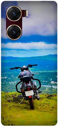 play fast Back Cover for vivo V29e 5G, V2303, ROYAL, ENFIELD, BULLET, CLASSIC, BIKE, LOVER, RACER