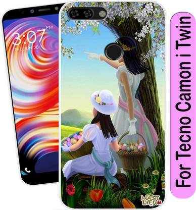 Goldista Back Cover for Tecno Camon i Twin