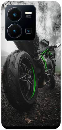 Bluvver Back Cover for Bluvver Back Cover For Vivo Y35, V2205 Bike, Ninja, Ninja Bike Lover, Superbike