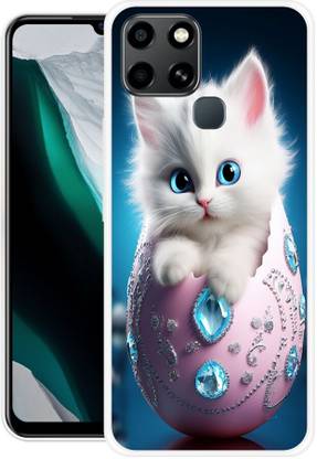 SHIVKUDI Back Cover for Infinix Smart 6