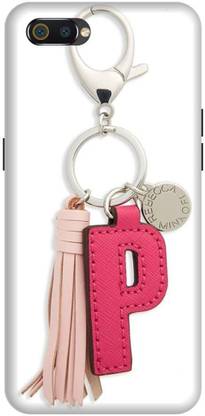 PHONE WALEY.COM Back Cover for Realme C2 , RMX1941 ,P letter,P name P word , Printed Back Cover