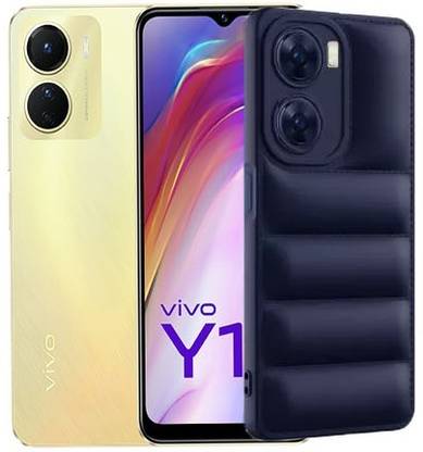 S-Hardline Back Cover for Vivo Y16, Bubble Proof Puffer Shockproof Shockproof case