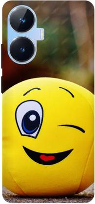 ज़ैपलैब Back Cover Realme C55, RMX3710 Cartoon,Face,Go,Happy,Memes के लिए