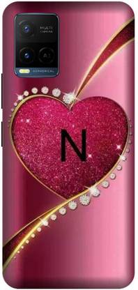 3D U PRINT Back Cover for VIVO Y21E ,V2111 N letter,N name N word