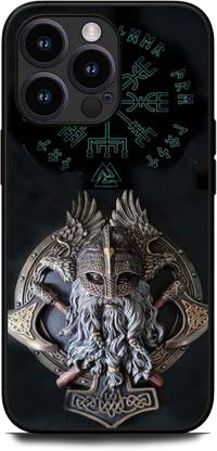 Phone Milaley.com Back Cover for iPhone 13Pro Max, VIING BERSERER, AXE PLAQUE