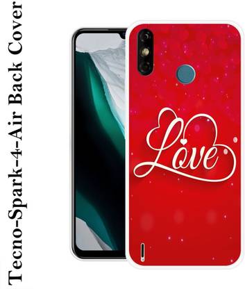 PINKLAND Back Cover for Tecno Spark 4 Air