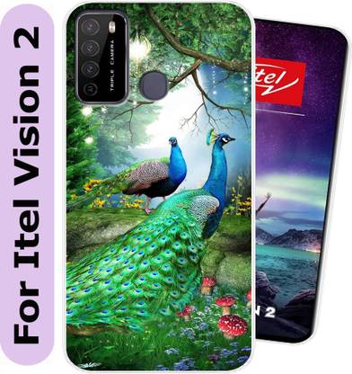 SmartGoldista Back Cover for Itel Vision 2
