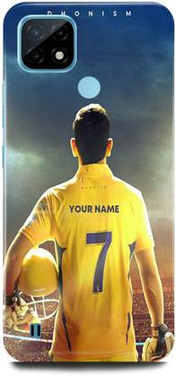 play fast Back Cover for Realme C25Y, RMX3268 MAHENDRA, SINGH, DHONI, MS, DHONI, CSK, PLAYER