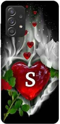 3D U PRINT Back Cover for Samsung Galaxy A52s ,SM-A528BZWGINS,S letter,S name,S word,S ALPHABET