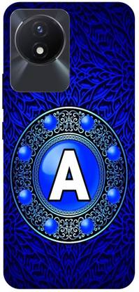 Phone Milaley.com Back Cover for VIVO Y100 A 5G, V2222, A, ALOVE, NAME, ALPHABET, ALOVE, REDWHITE