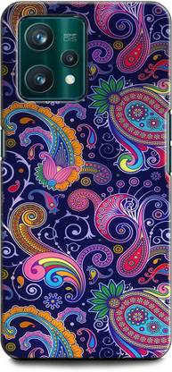 INDICRAFT Back Cover for Realme 9 4G, RMX3521 COLOURFUL, FLOWERS, MANDALA, ORNAMENT,ABSTRACT