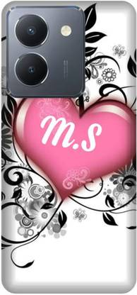 3D U PRINT Back Cover for VIVO Y36, V2247,MS,M LOVE S,MS NAME,MS LETTER,MS ALPHABET