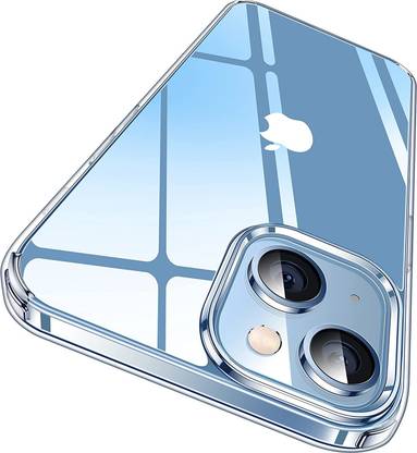 Nik case Back Cover for iPhone 14 Plus (6.7") : Crystal Clear Non Yellowing Case
