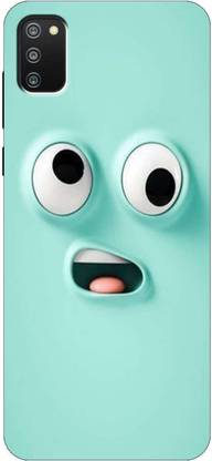 iprinto Back Cover for Samsung Galaxy M02s,SM-M025FZRFINS sad emoji Back Cover