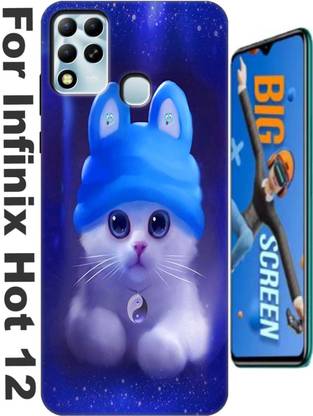 ShoeCesa Back Replacement Cover for Infinix Hot 12 Back Cover 2831