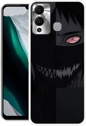 INTELLIZE Back Cover for Infinix HOT 12 Play OBITO, UCHIHA, ANIME, NEON, ANIMATION