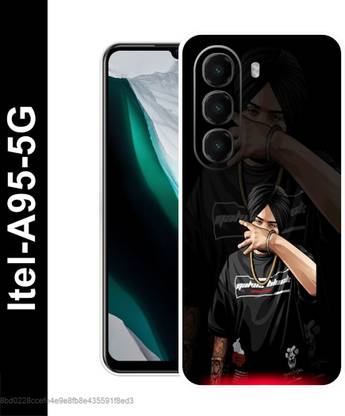 Bluvver Back Cover for Itel A95 5G, Sidhu Moose wala back cover