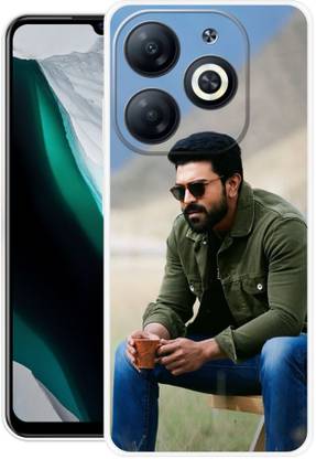 PHONE WALEY.COM Back Cover for infinix Smart 8,X6525B, RAM, CHARAN, SOUTH, HERO, ACTOR