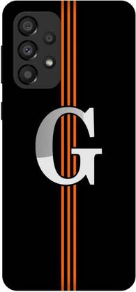 Voleano Back Cover for Samsung Galaxy A33 5G, G, G LETTER, G NAME, ALPHABET