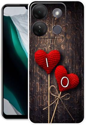 INTELLIZE Back Cover for Infinix SMART 7 IO, I LOVE O, O LOVE I, I LETTER, O LETTER, IO NAME
