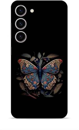 SILENCE Back Cover for ( colorful Butterfly )Designer Printed Mobile back case cover for Samsung Galaxy S23