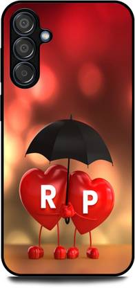 KEYCENT Back Cover for SAMSUNG Galaxy A16 5G (R P, R LOVES P, NAME, ALPHABET, RP LOVE, HART, BLUE