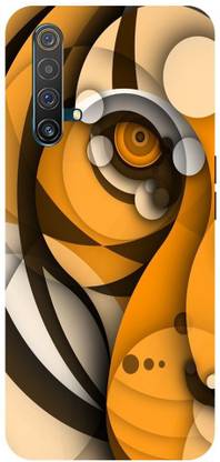 Wall Art Back Cover for REALME X50 Design, Color Pattern, Neo Vintage Printed