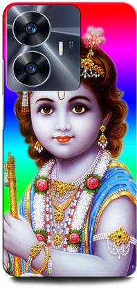 ORBIQE Back Cover for Vivo Y02 KRISHNA, LORD KRISHNA, VASUDEV, GOD, KRISHN KANHIYA, RADHA