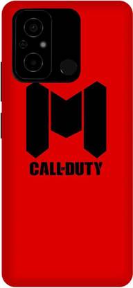 Rockyard Back Cover for REDMI 12C, MZB0DDJIN, CALL, OF, DUTY, FAMOUS, GAME