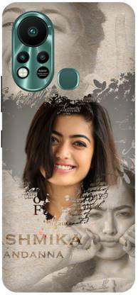 Rockyard Back Cover for Infinix Hot 11S, X6812, RASHMIKA, MANDANNA, SOUTH, ACTRESS