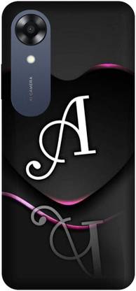 PHONE WALEY.COM Back Cover for OPPO A17k,CPH2471,A letter,A name A word,ALPHABET
