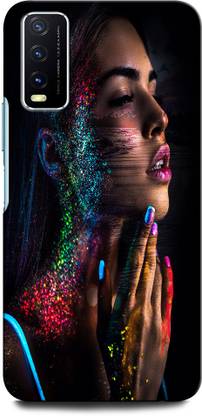 GRAFIQE Back Cover for VIVO Y20, VIVO Y20i WOMAN, ART, PAINTING, LOVE