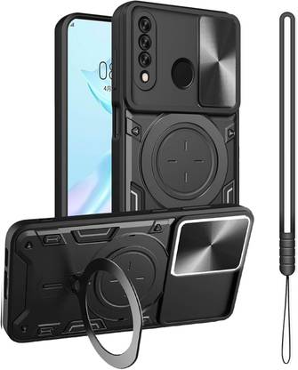 Newlike Back Cover for Huawei P30 lite Ring Stand Military Grade Camera Protection