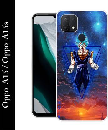 आर्टोक्स OPPO A15/ OPPO A15S Goku,cartoon,anime printed back cover के लिए