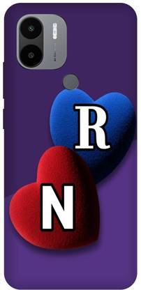 Phone Milaley.com Back Cover for POCO C51, MZB0DXKIN, RN, RLOVESN, NAME, ALPHABET, RNLOVE, HART