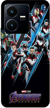 Bluvver Back Cover for Bluvver Back Cover For vivo Y22, Vivo V2207, Thor,Avengers,IronMan ,Thunder