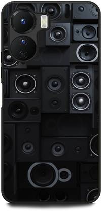 INDICRAFT Back Cover for Vivo Y16 (DJ, MUSIC, SPEAKER, SOUND MARSHMELLO )