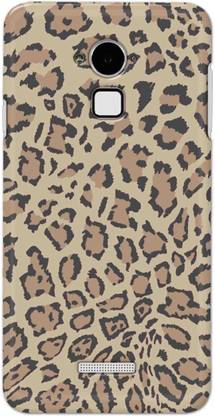 NDCOM Back Cover for Coolpad Note 3 / Coolpad Note 3 Plus Leopard Texture Print Printed Hard Case