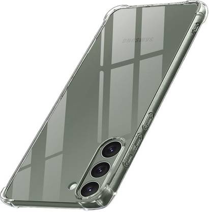 ShieldTech Back Cover for Samsung Galaxy S24 Plus 5G, With 360 Degree Protection Crystal Clear Soft TPU + PC Case