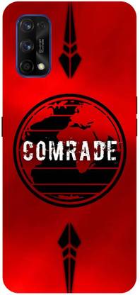 ADZIRE Back Cover for realme 7 Pro, RMX2170, COMRADE, RED