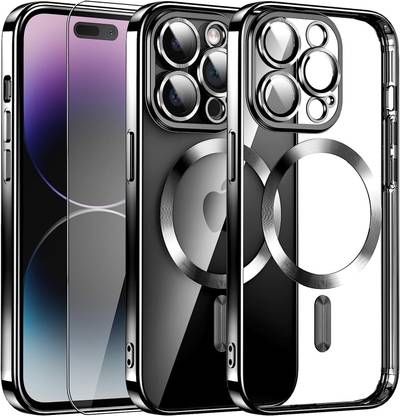 Caseex Back Cover for APPLE iPhone 14 Pro, CASEEX Magnetic Back Cover For APPLE iPhone 14 Pro