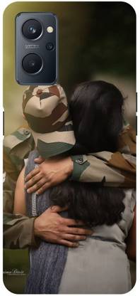 Rockyard Back Cover for realme 9i, RMX3491, INDIAN, ARMY, SOLDIER, MILITRY, FOJI